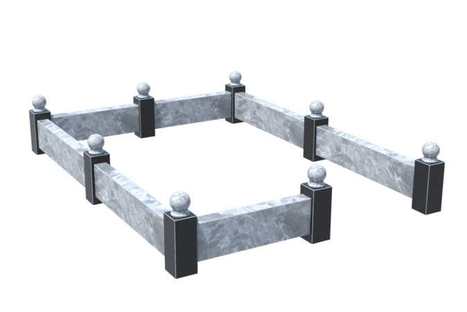 Цоколи на могилу в Волгограде | Цоколь на могилу №0031