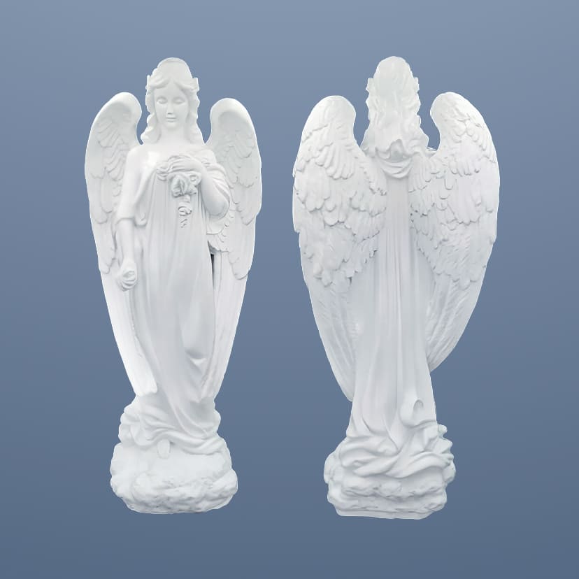 Скульптуры из искусственного мрамора в Волгограде | Скульптура Ангела №2