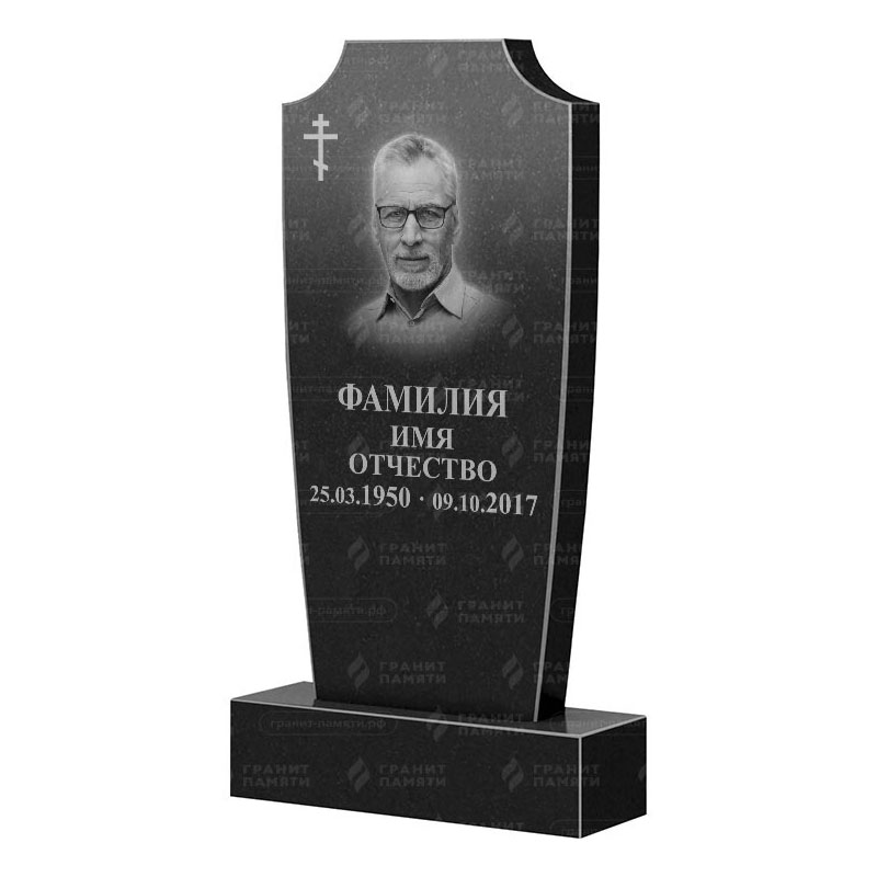 Памятники из гранита вертикальные в Волгограде | Гранитный памятник ФГ-010