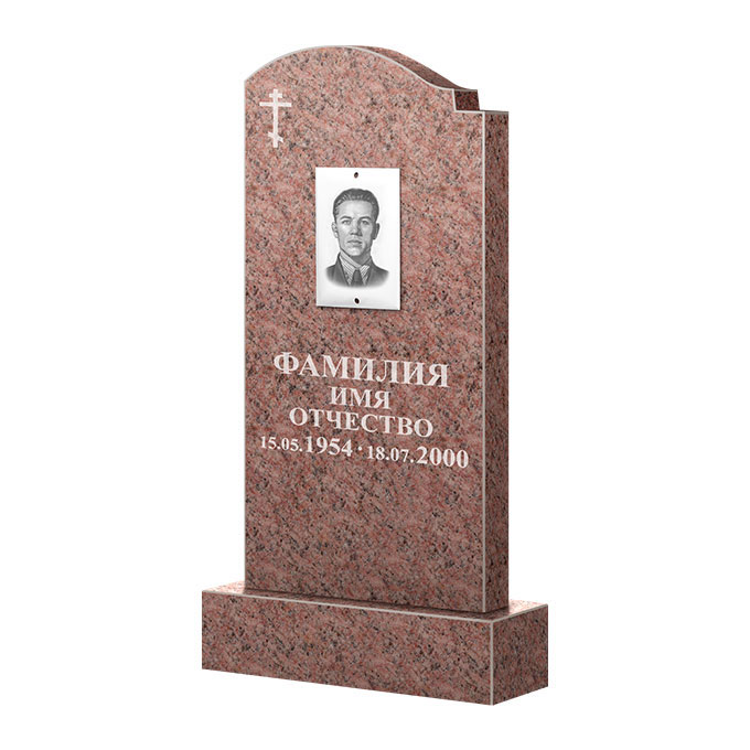 Гранитные памятники в Волгограде | Памятник из гранита Розалия Pink ФГЦ-25