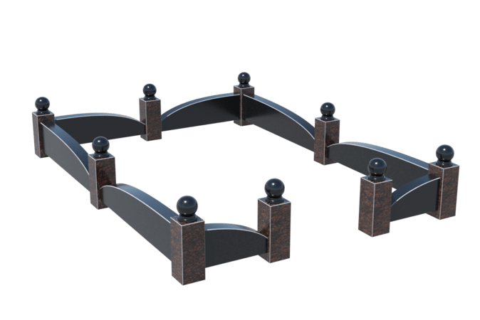 Цоколи на могилу в Волгограде | Цоколь на могилу №0044