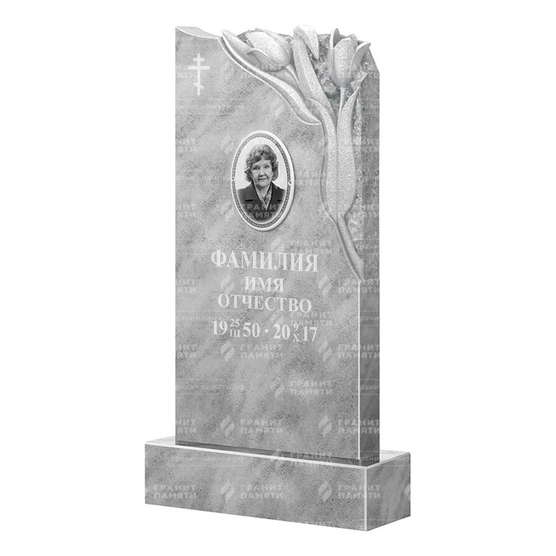 Памятники из мрамора в Волгограде | Мраморный памятник ФМ-113