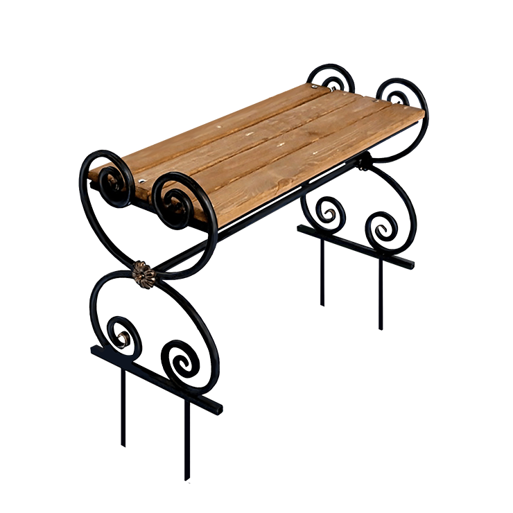 Кованые изделия в Волгограде | Кованая скамейка СТ.001