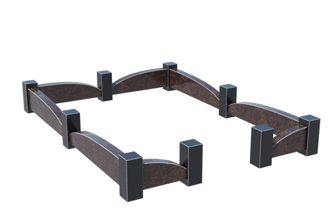 Цоколи на могилу в Волгограде | Цоколь на могилу №0042