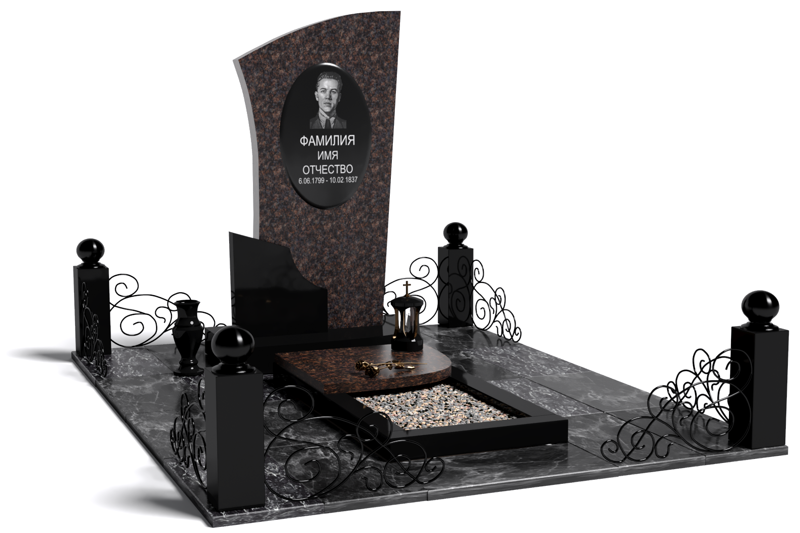 Одинарные мемориальные комплексы в Волгограде | Мемориальный комплекс №12