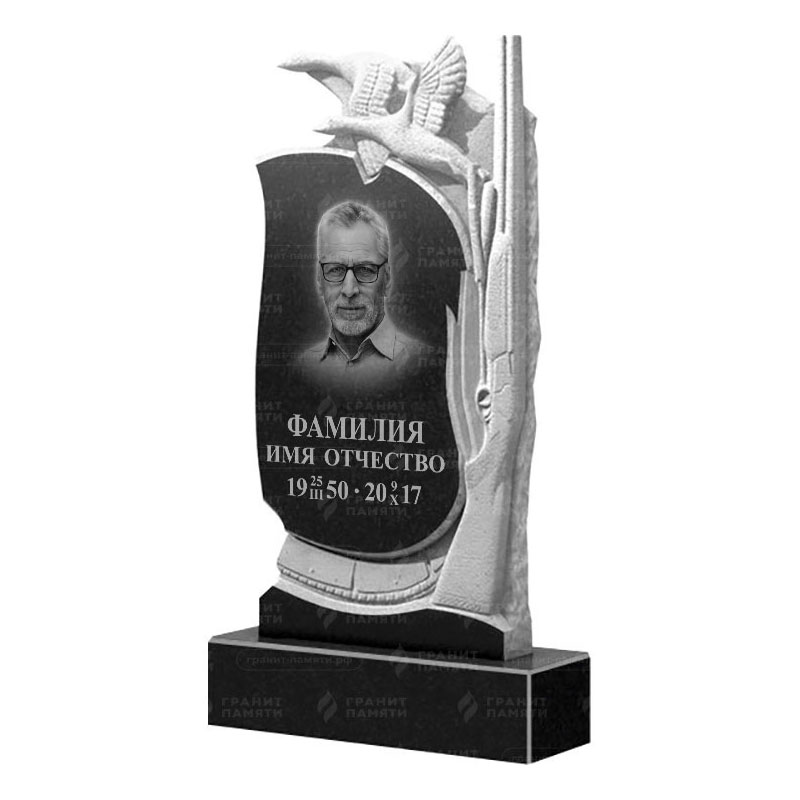 Памятники из гранита резные в Волгограде | Гранитный памятник ФГ-122