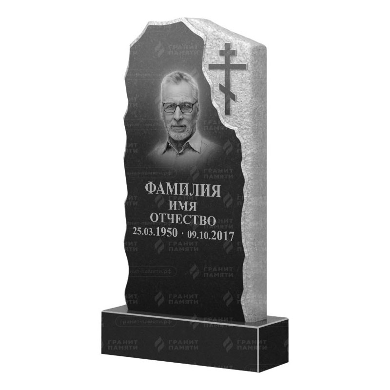 Памятники из гранита с обколом, скалы в Волгограде | Гранитный памятник ФГ-231