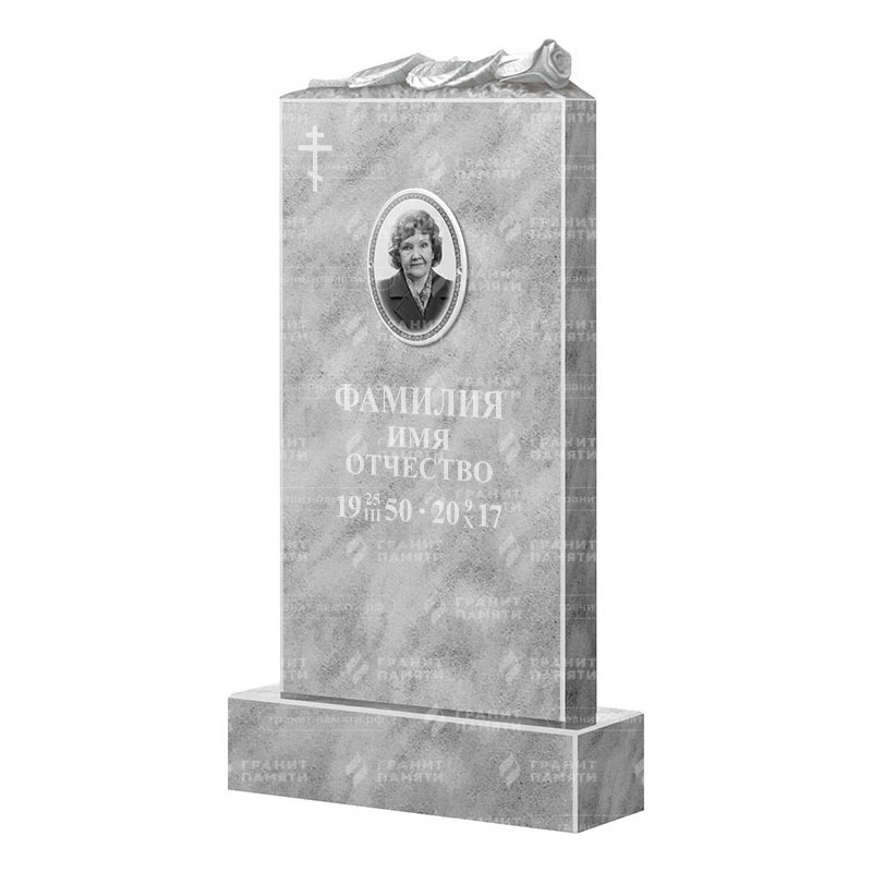 Памятники из мрамора в Волгограде | Мраморный памятник ФМ-105