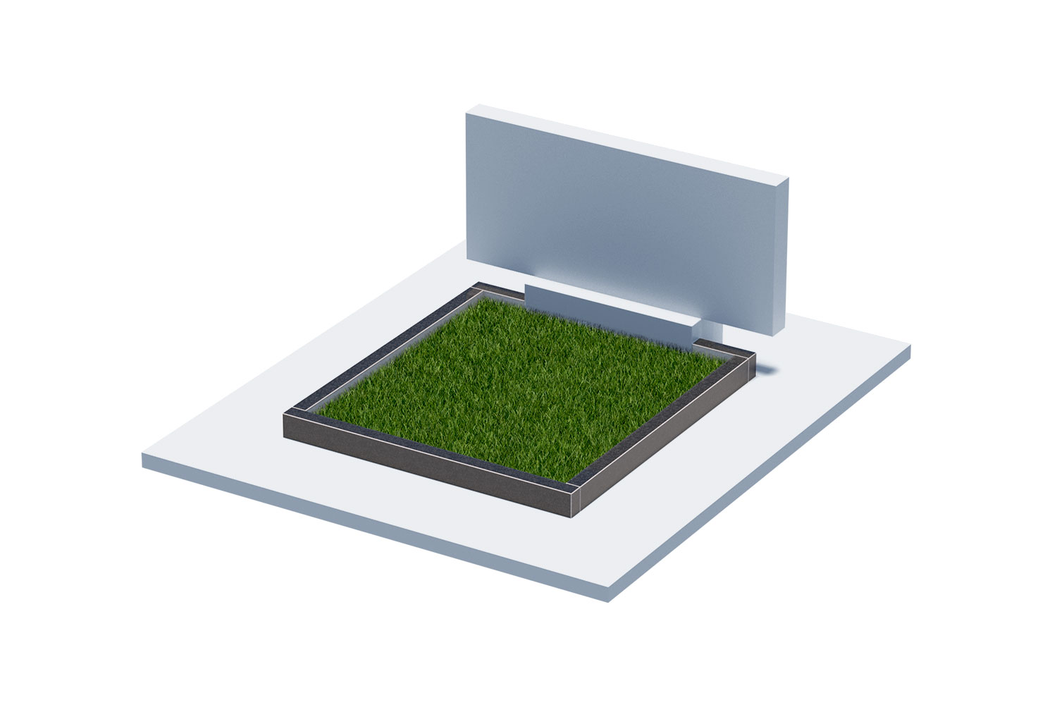 Цветники и надгробные плиты в Волгограде | Цветник Общий