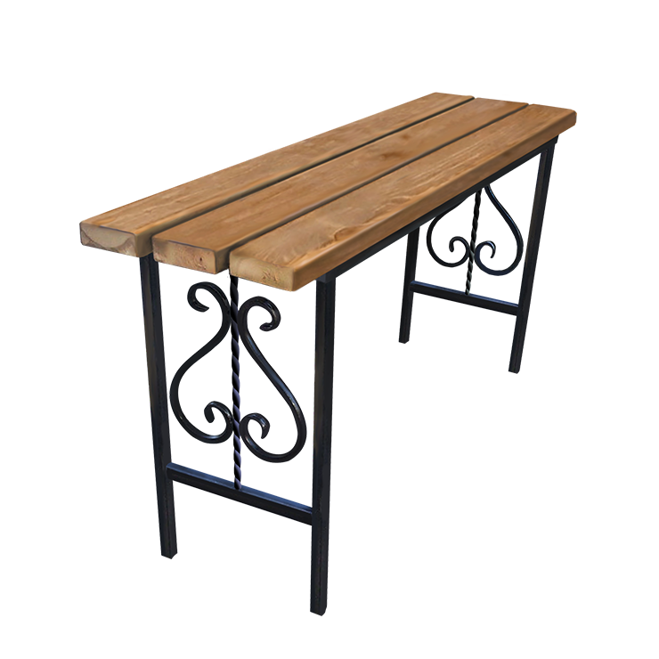 Кованые изделия в Волгограде | Кованая скамейка СТ.003