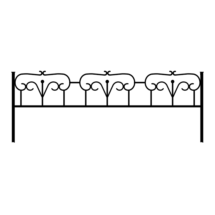 Металлические оградки, столы, скамейки в Волгограде | Оградка №2