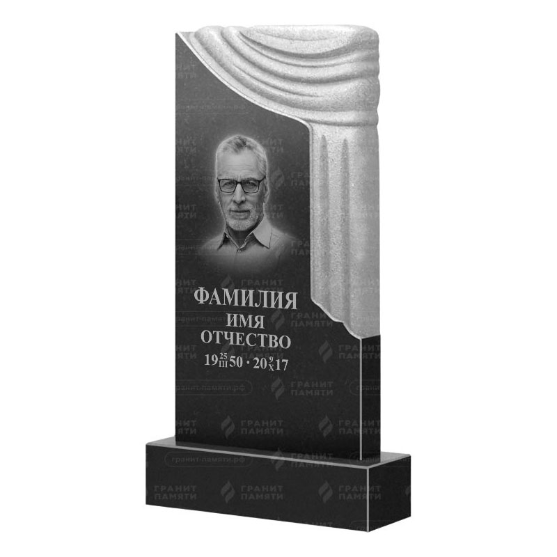 Памятники из гранита резные в Волгограде | Гранитный памятник ФГ-121