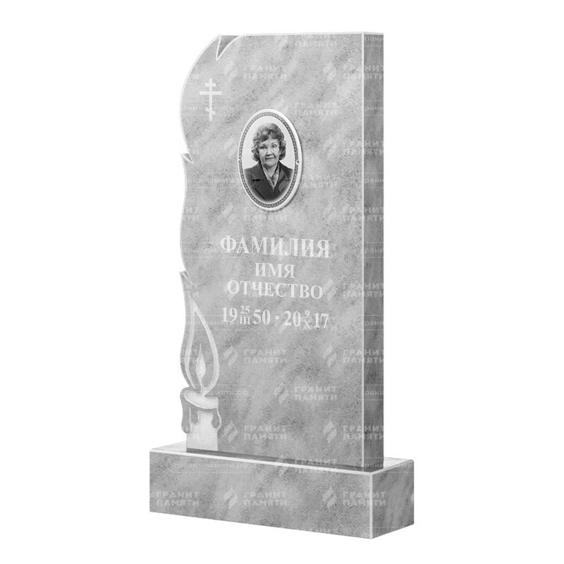 Памятники из мрамора в Волгограде | Мраморный памятник ФМ-106