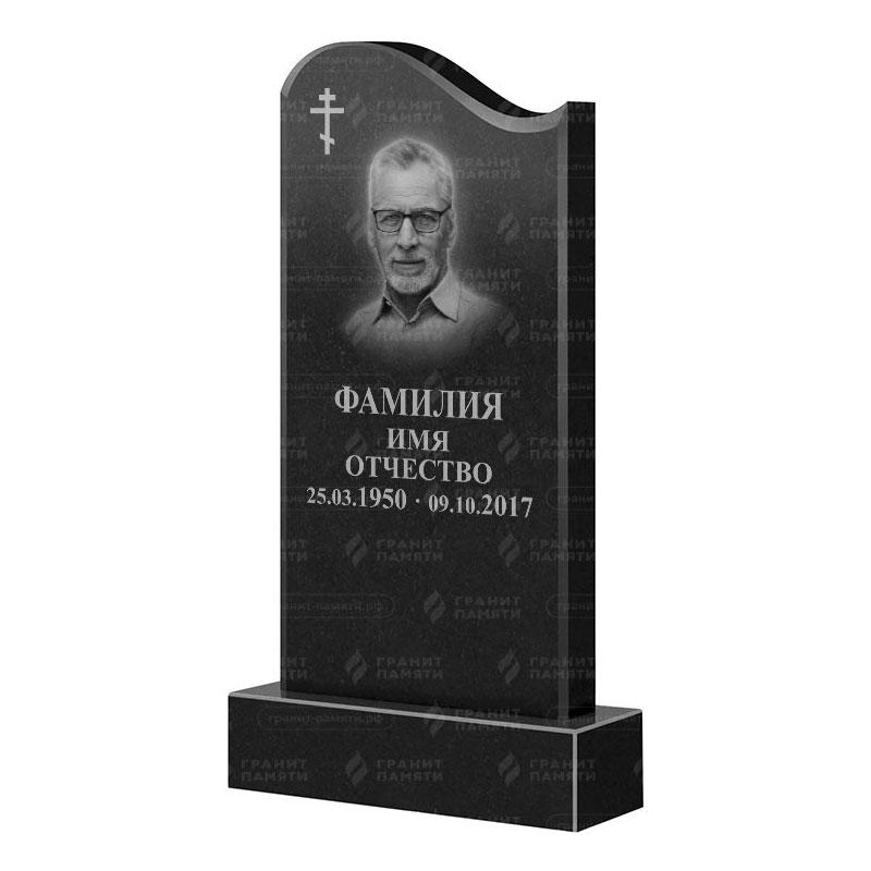 Памятники из гранита классические в Волгограде | Гранитный памятник ФГ-141