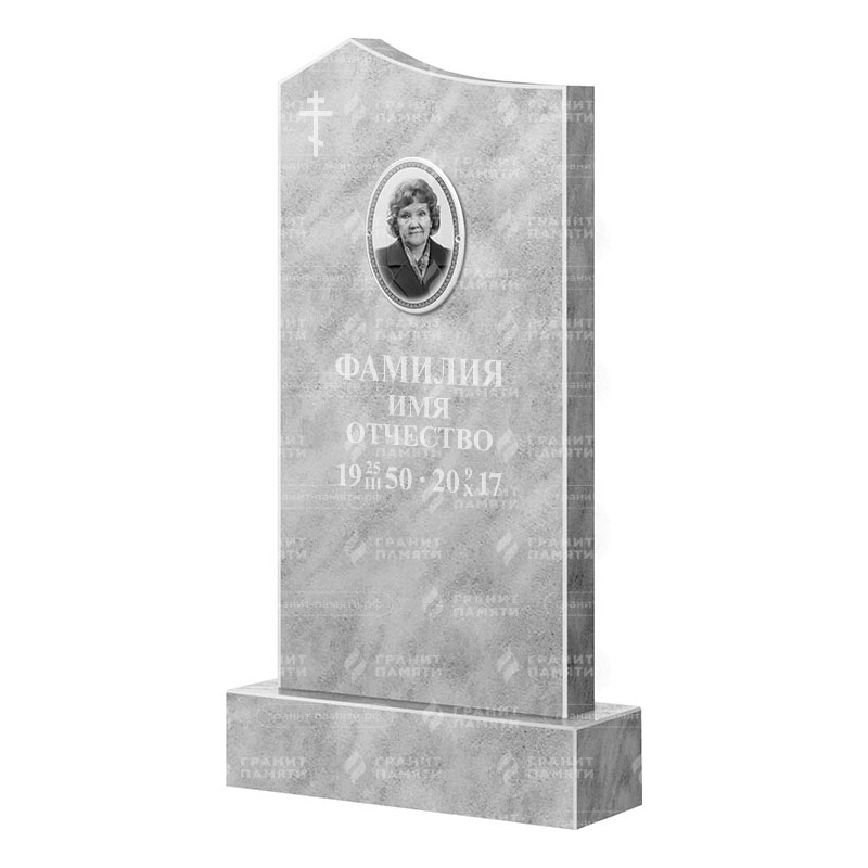 Бюджетные памятники в Волгограде | Мраморный памятник ФМ-008