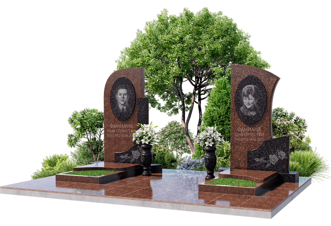 Уход и озеленение мест захоронений в Волгограде