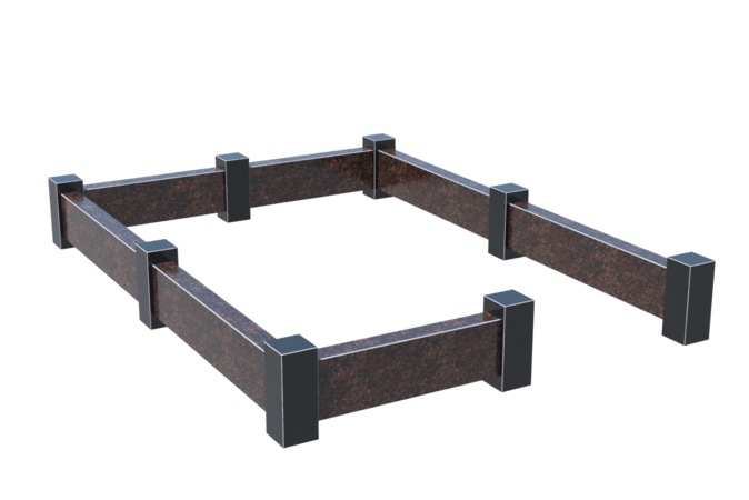 Цоколи на могилу в Волгограде | Цоколь на могилу №0033