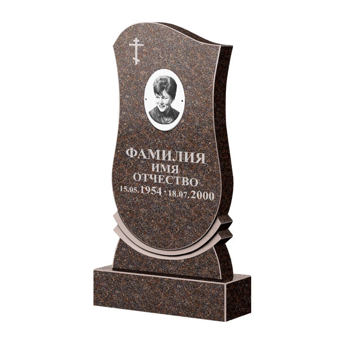 Гранитные памятники в Волгограде | Памятник из гранита Карел Brown ФГЦ-056