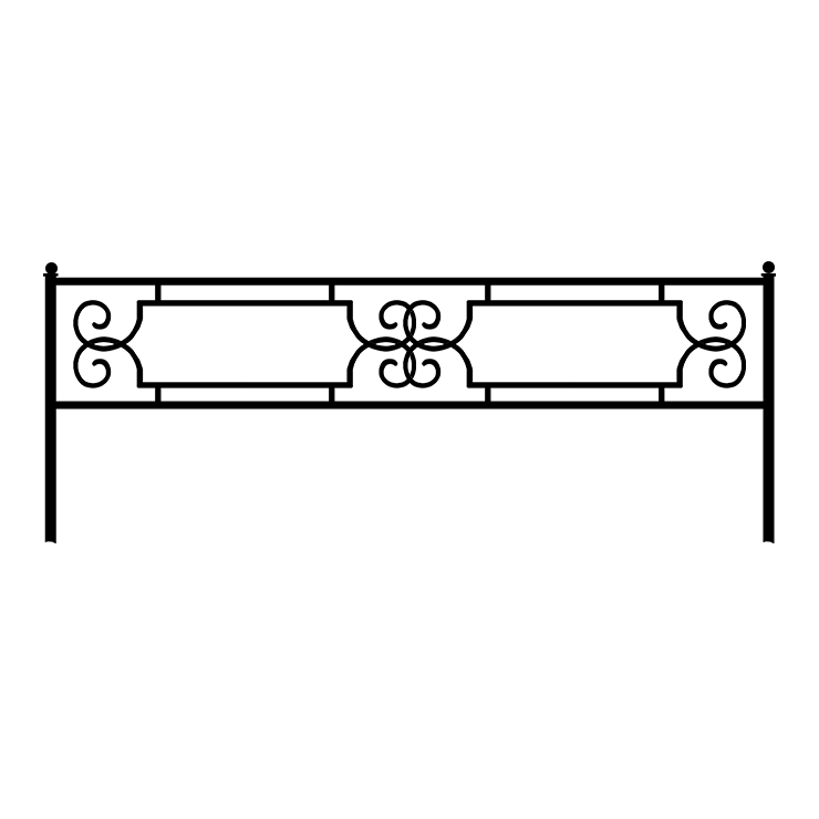 Кованая оградка ОГ.004