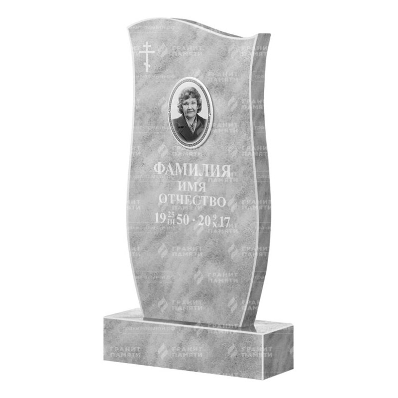 Бюджетные памятники в Волгограде | Мраморный памятник ФМ-033