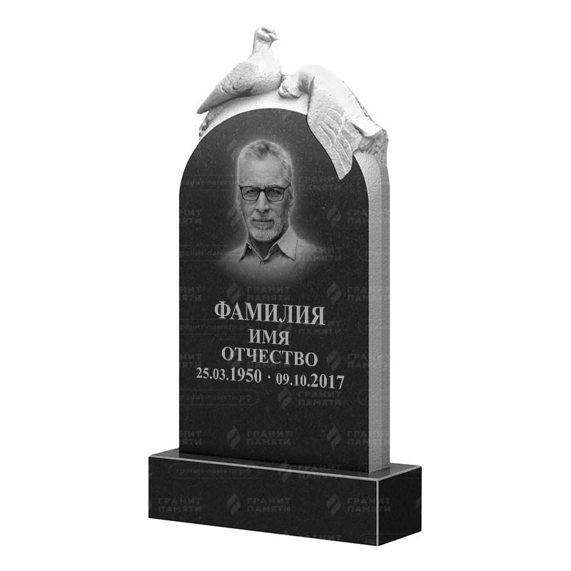 Памятники из гранита с птицами в Волгограде | Гранитный памятник ФГ-109