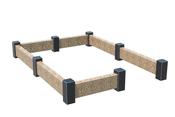 Цоколи на могилу в Волгограде | Цоколь на могилу №0037