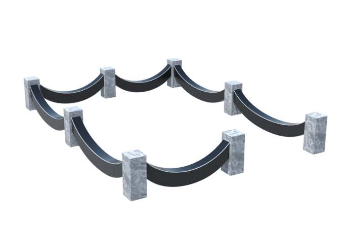 Цоколи на могилу в Волгограде | Цоколь на могилу №0023