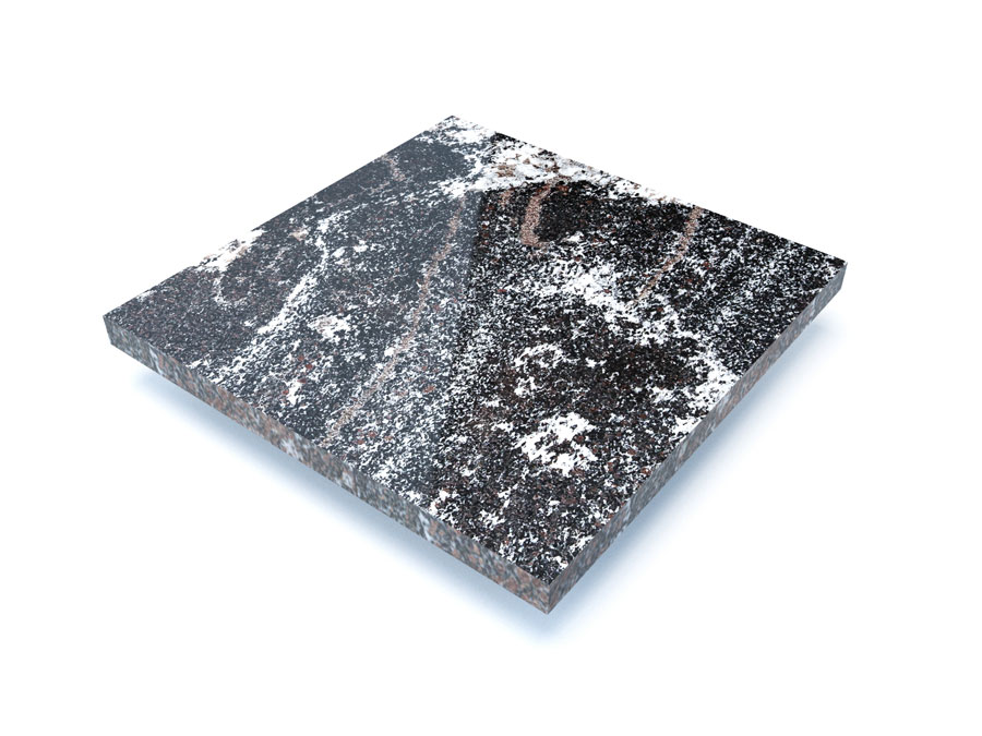 Плитка для облицовки памятников в Волгограде | Гранитная плитка «Амфиболит»