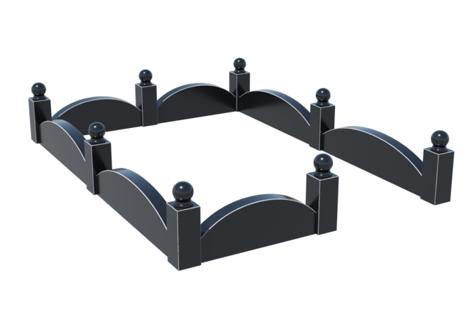 Цоколи на могилу в Волгограде | Цоколь на могилу №0002