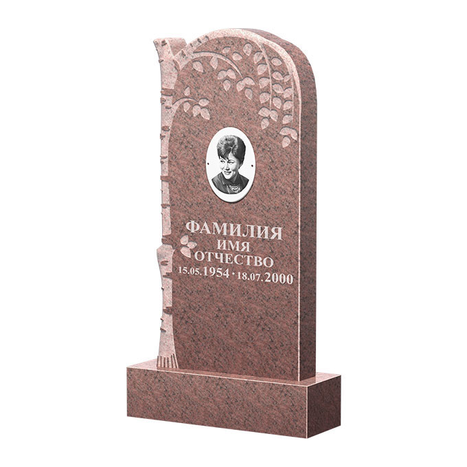 Гранитные памятники в Волгограде | Памятник из гранита Розалия Pink ФГЦ-091