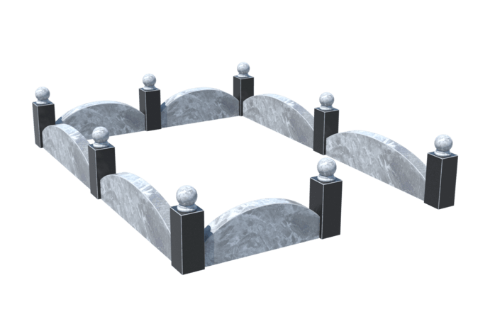 Цоколи на могилу в Волгограде | Цоколь на могилу №0003