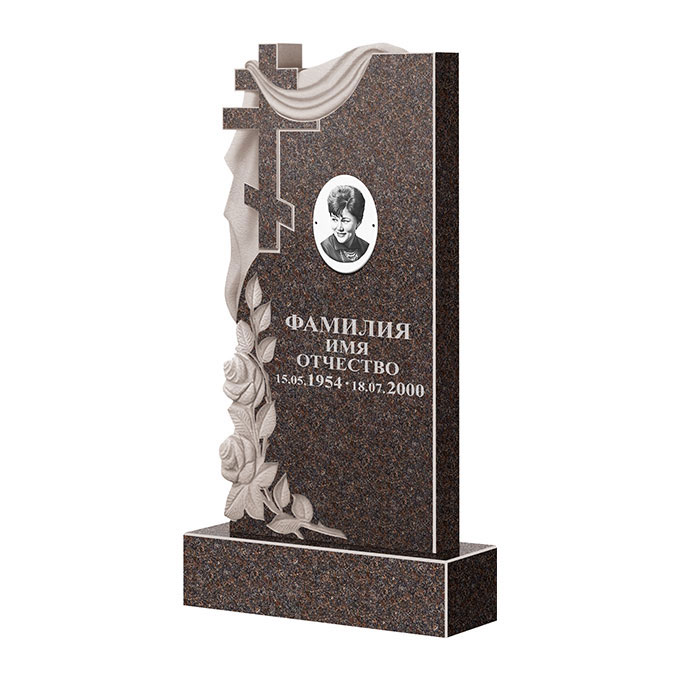 Гранитные памятники в Волгограде | Памятник из гранита Карел Brown ФГЦ-189