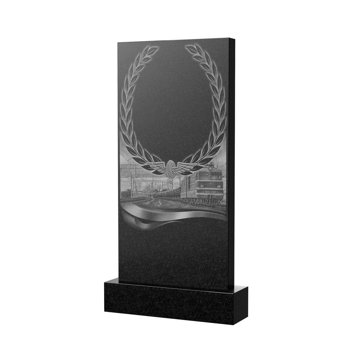 Художественное оформление памятника в Волгограде | Художественное оформление на гранитную стелу, рисунок ВХО-054