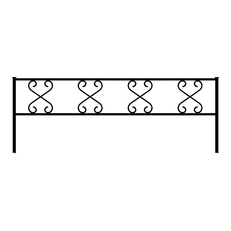Металлические оградки, столы, скамейки в Волгограде | Оградка №1